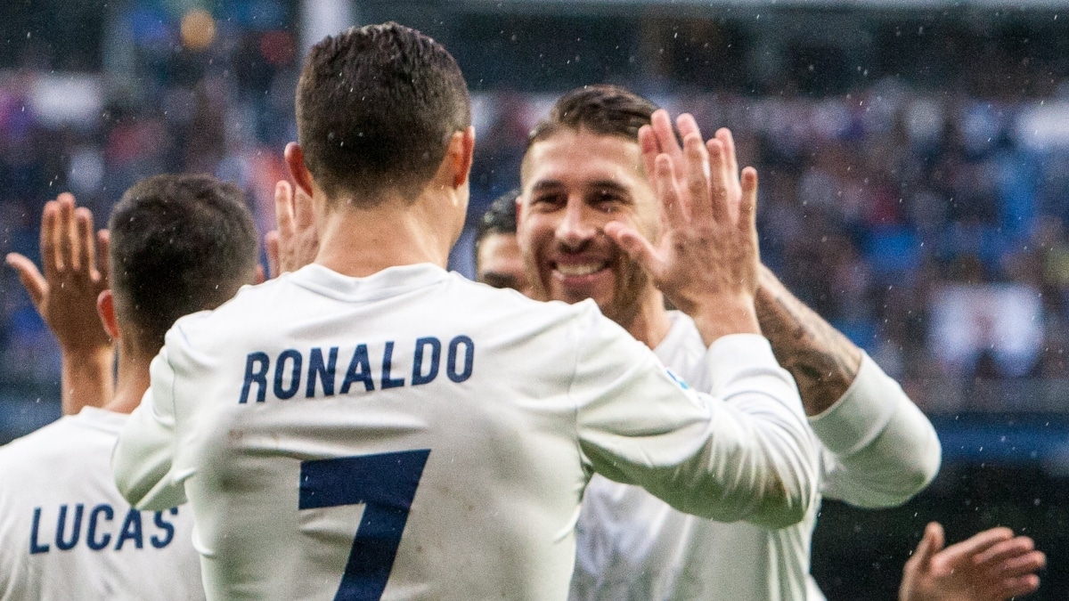 Cristiano Ronaldo y Sergio Ramos