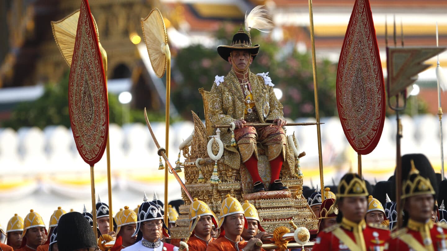 Coronación de Rama X en Bangkok