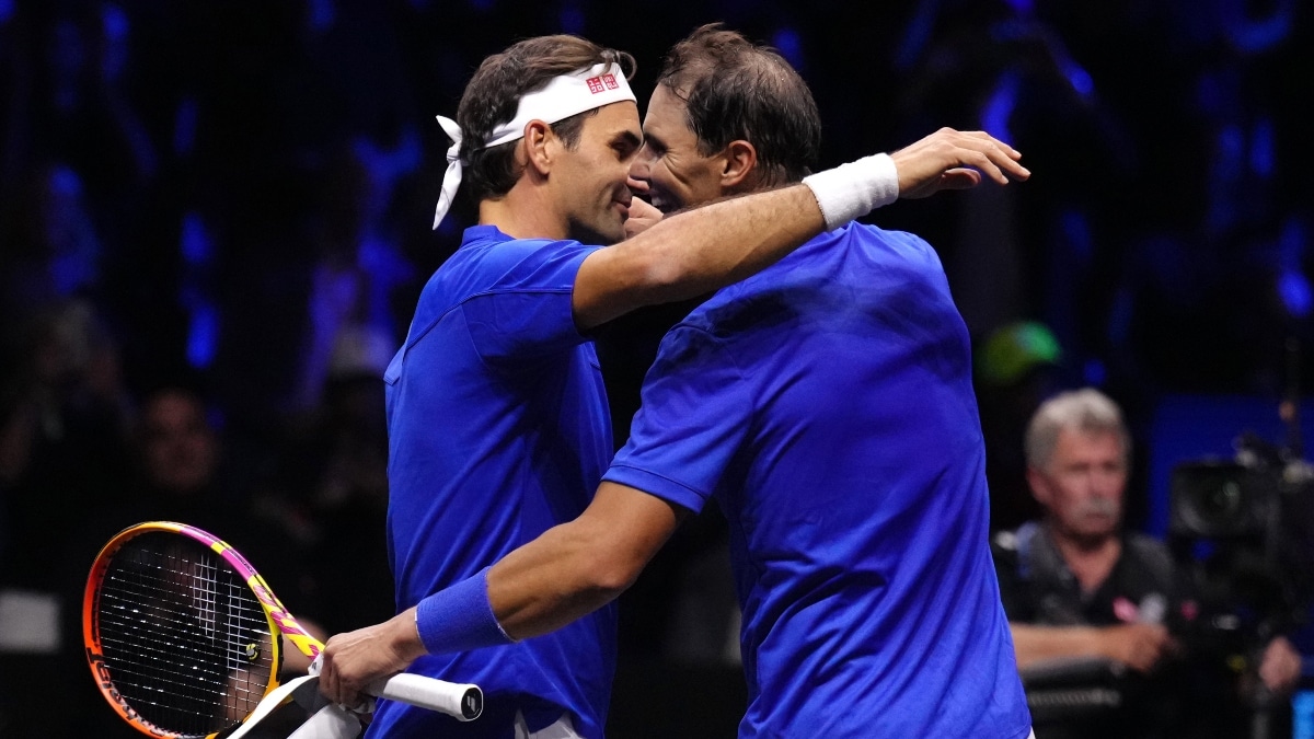 Roger Federer y Rafa Nadal