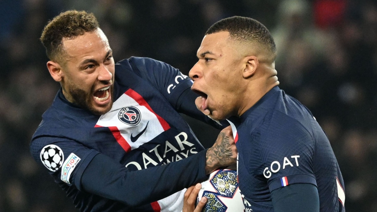 Neymar y Mbappé