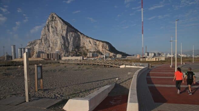EuropaPress_5183862_detalle_penon_gibraltar_mayo_2023_gibraltar Peñón de Gibraltar.