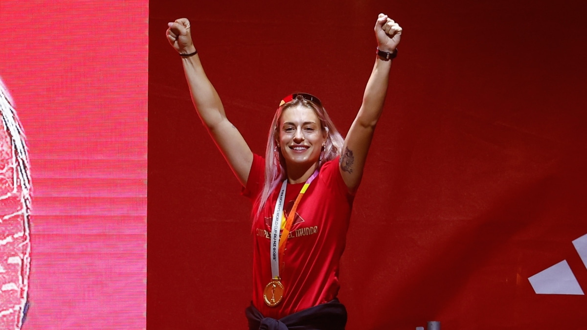 Alexia Putellas, futbolista de la Selección