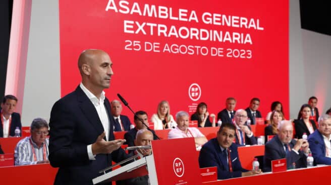 El expresidente de la Federación Luis Rubiales El expresidente de la Federación Luis Rubiales