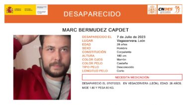 Desaparecido desde principios de julio un hombre de 28 años en el Viejo Camino de Santiago en León