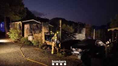 Muere una menor en el incendio de un bungaló en un camping de Montblanc (Tarragona)