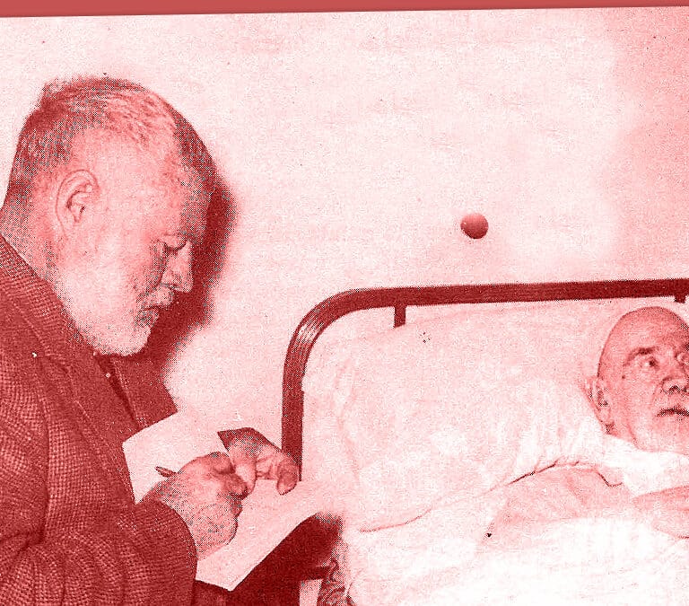 En el lecho de muerte de Baroja: "Daría el Nobel por escribir como usted"