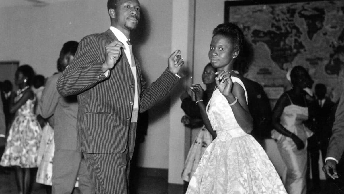 Fotografía del artista Malick Sidibé