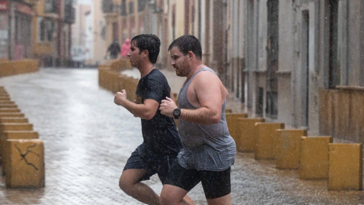 Lluvias y calor en agosto 2023 en Sevilla, España