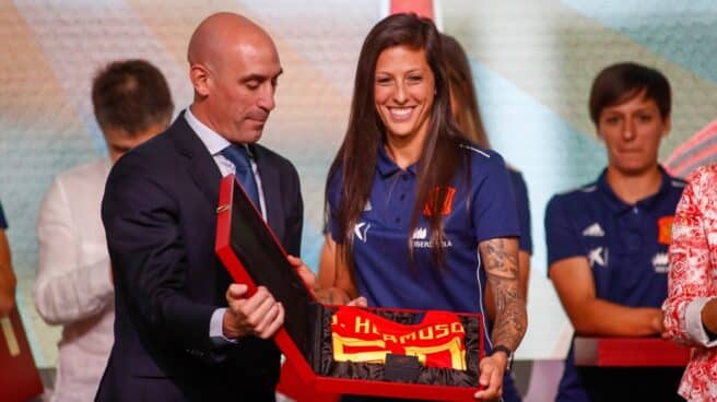 Luis Rubiales y Jenni Hermoso Luis Rubiales y Jenni Hermoso