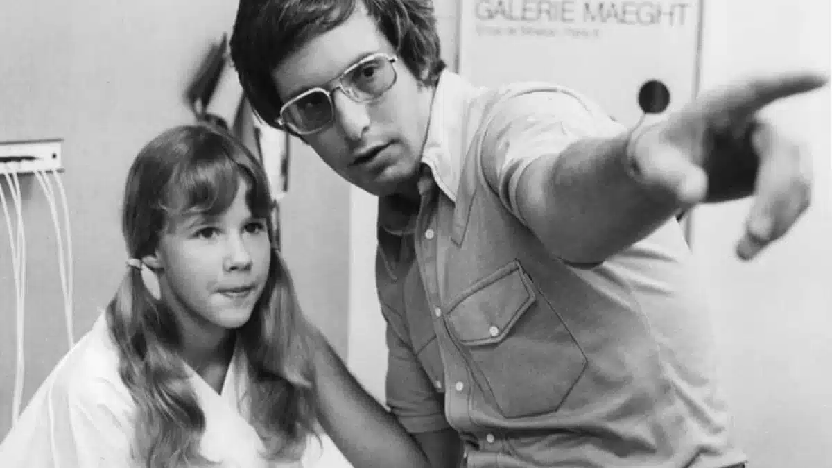 William Friedkin en la grabación de 'El exorcista'