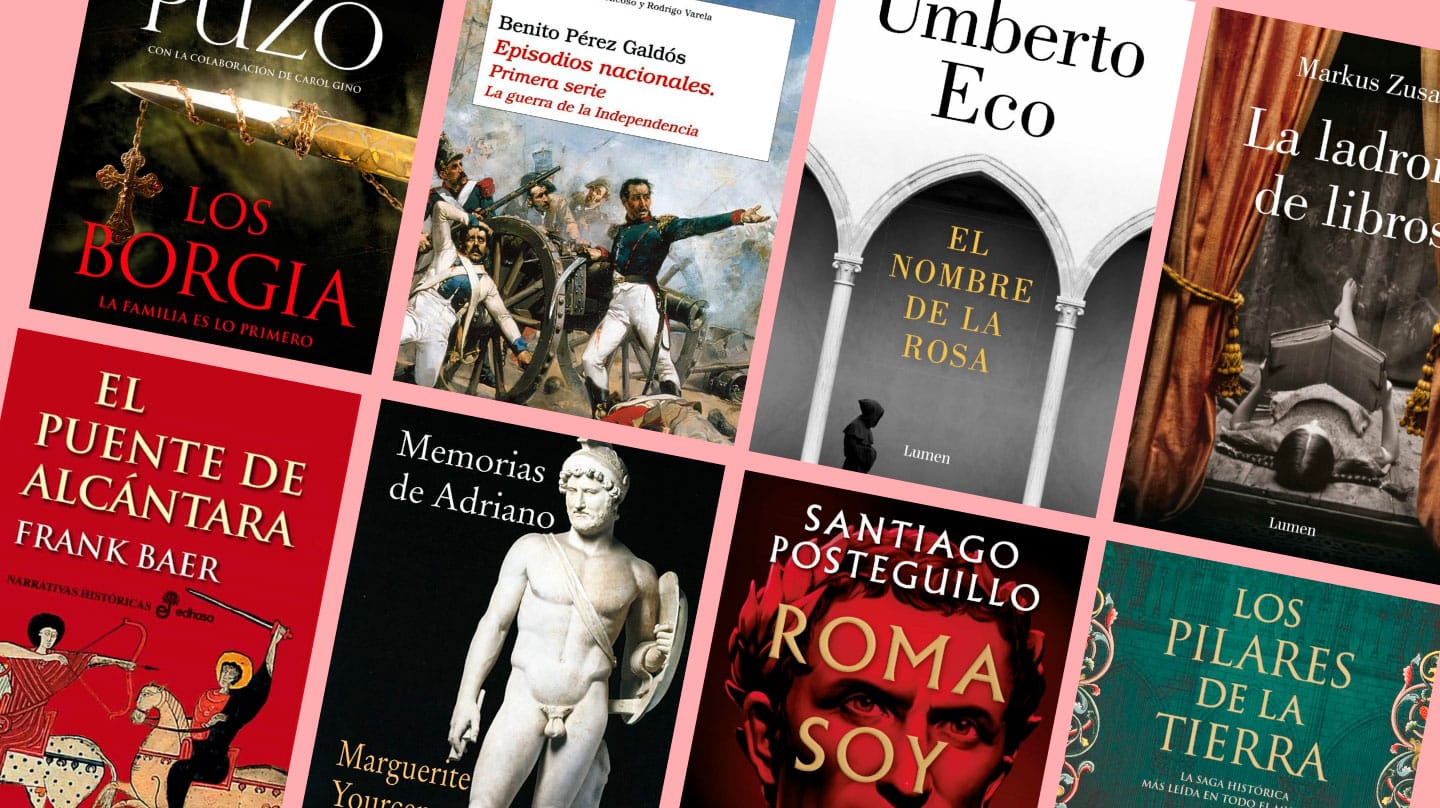 Las 33 mejores novelas históricas que enganchan hasta la última página