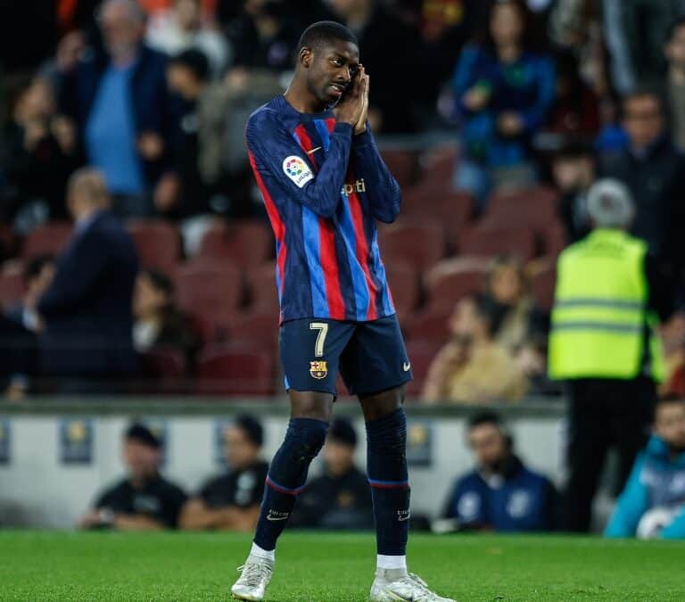 Dembélé a Xavi antes de dejar el Barcelona: «De mí no se ríe nadie»