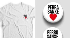 Las camisetas y chapas con el lema de 'Perro Sanxe' colapsan la web de la tienda del PSOE