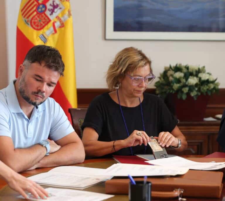 ERC anuncia que todavía no hay acuerdo  para la Mesa del Congreso y pide no dar por hecho sus votos