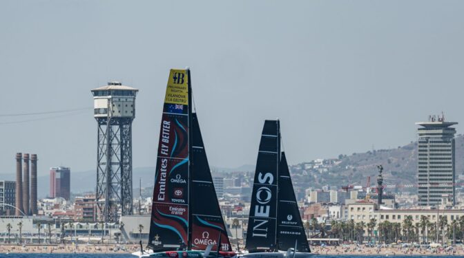 La regata preliminar de la America's Cup en Vilanova i la Geltrú inicia su cuenta atrás