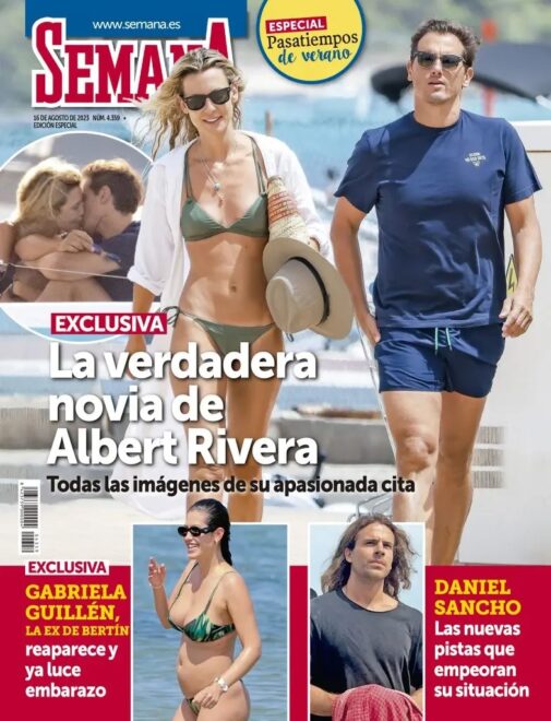 Portada de Semana con la nueva relación de Albert Rivera 