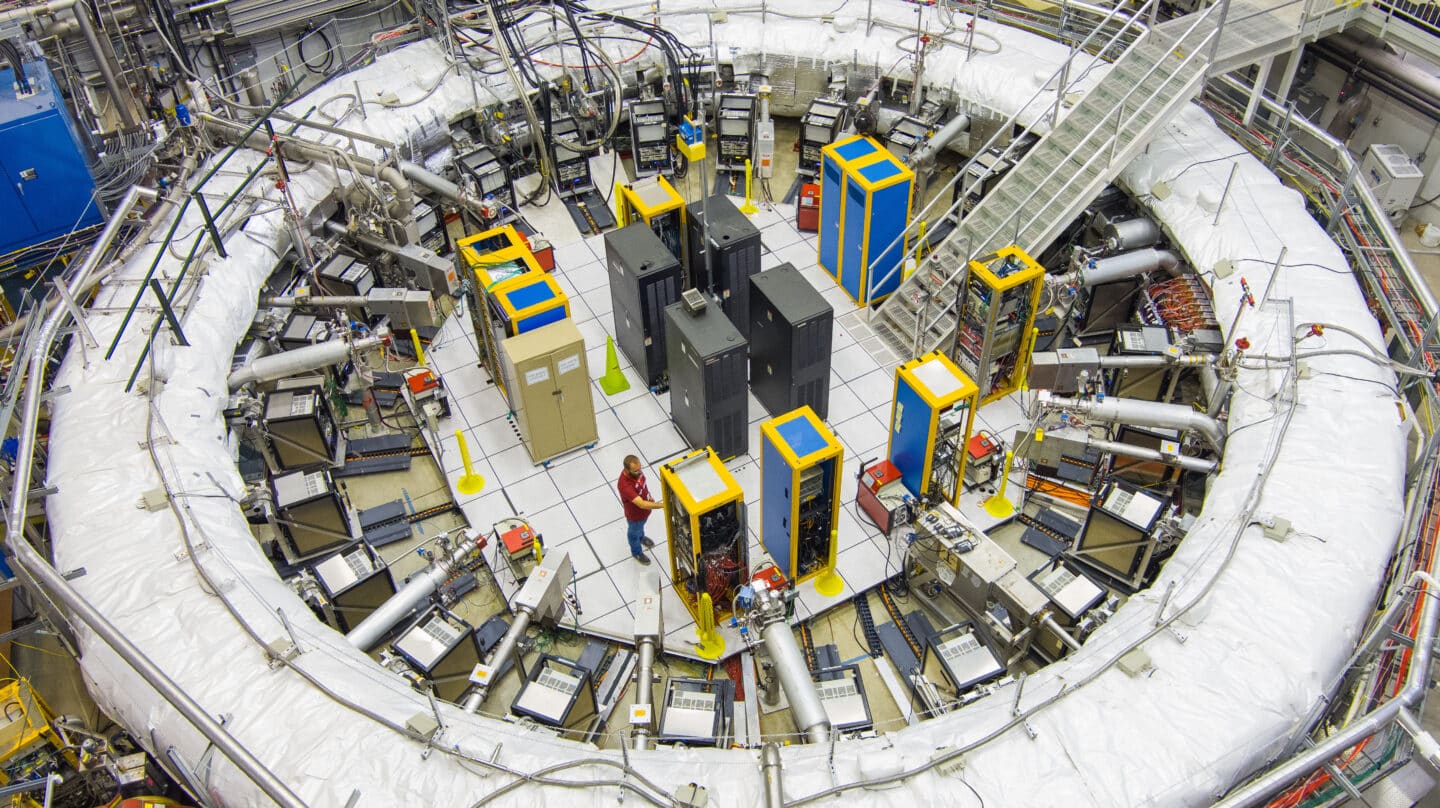 El laboratorio de Fermilab en Chicago donde se ha estudiado el magnetismo de los muones
