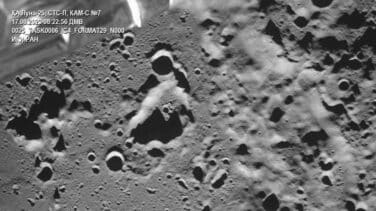 La sonda Luna-25 se estrella contra la superficie lunar