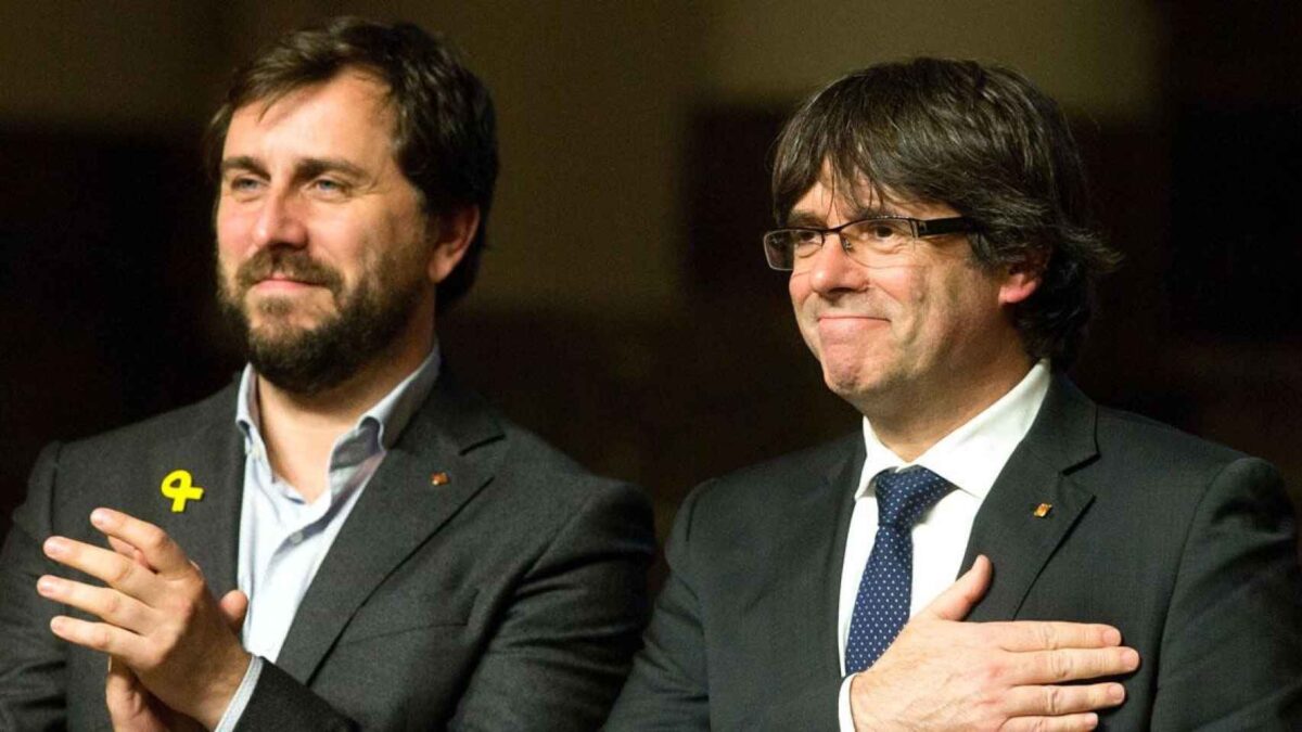 Toni Comín y Carles Puigdemont en una imagen de archivo