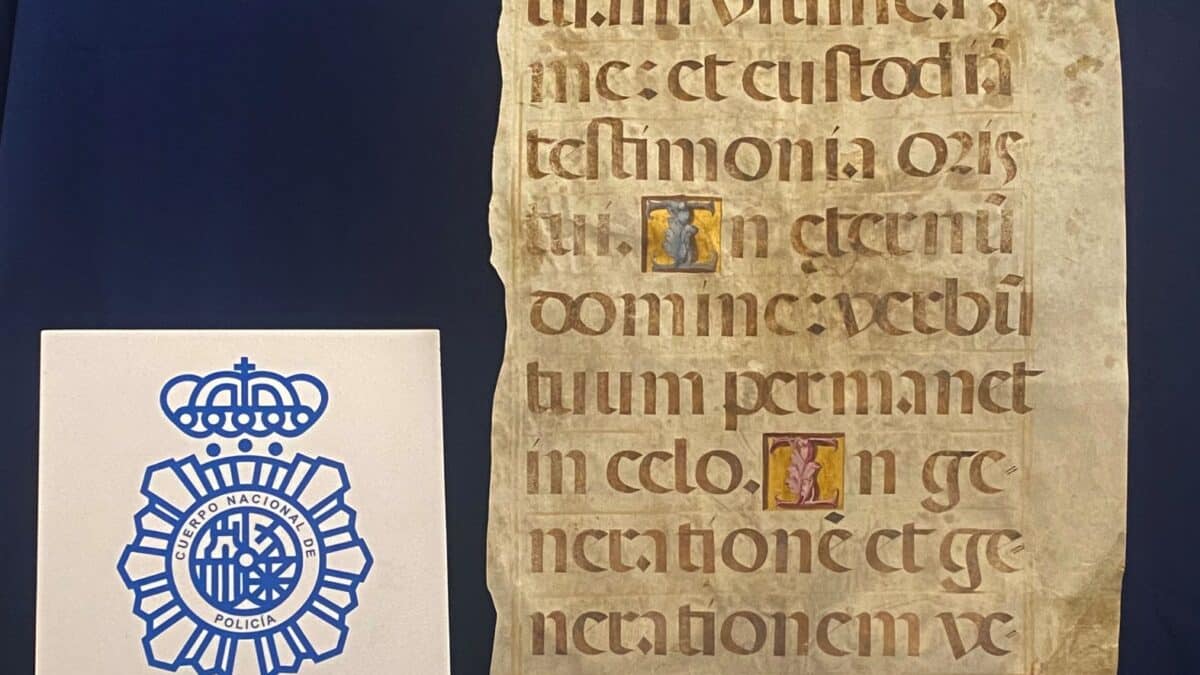 Vuelve a El Escorial un manuscrito musical del siglo XVI que sustrajeron hace 40 años