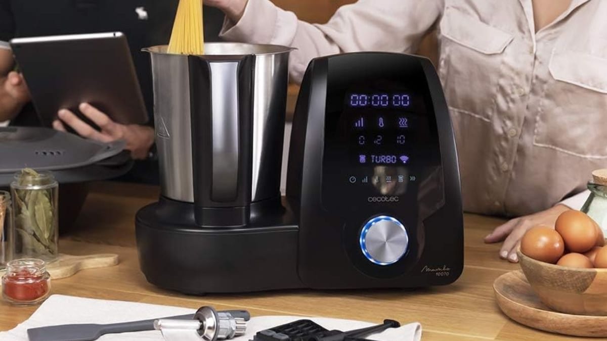 El robot de cocina multifunción de Cecotec top ventas en Amazon ¡ahora está rebajado más de 70 euros!