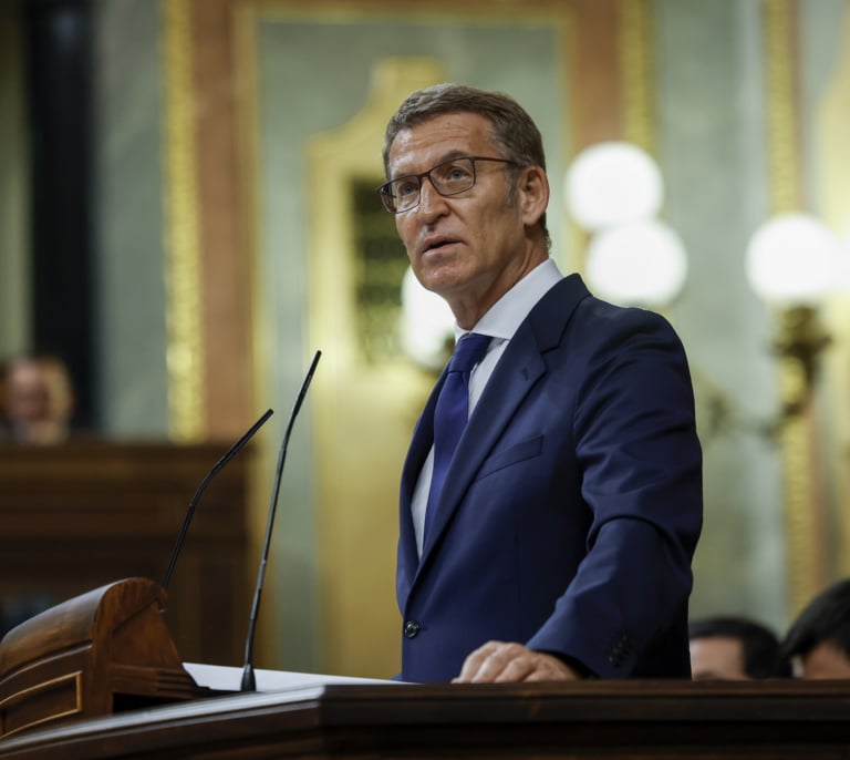 Los mejores momentos de la investidura de Feijóo