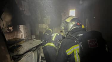 Diez personas resultan heridas tras un incendio en San Sebastián de los Reyes
