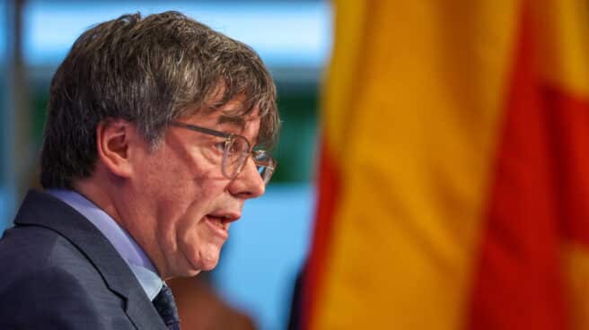 Carles Puigdemont, en Bruselas. Carles Puigdemont, en Bruselas.