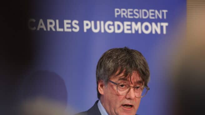 Comparecencia de Carles Puigdemont en Bruselas. Comparecencia de Carles Puigdemont en Bruselas.