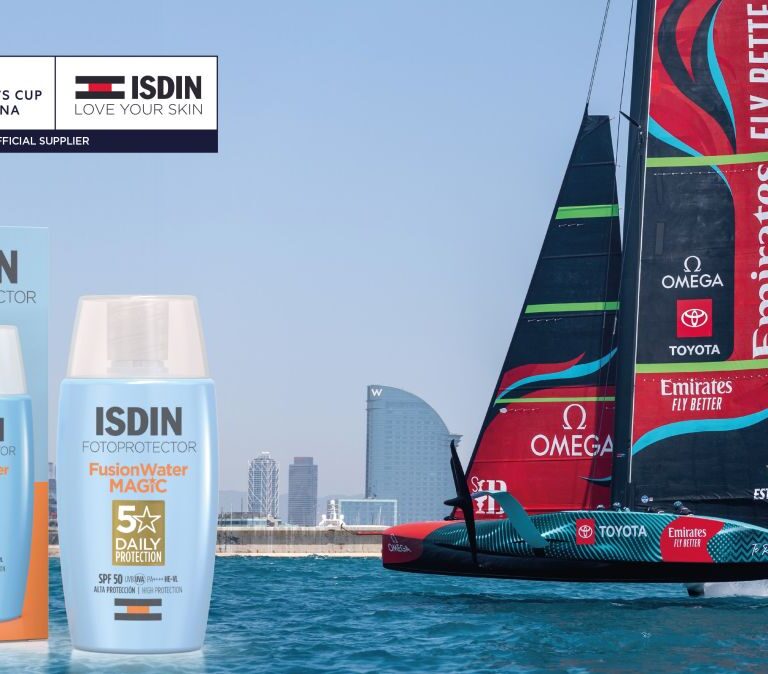 ISDIN colabora con la Copa América de vela para concienciar sobre la fotoprotección