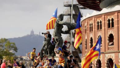 La Diada más reivindicativa saca a poco más de 100.000 personas a la calle