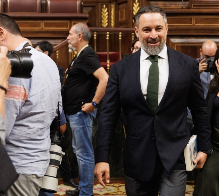 La biografía de Unamuno con la que Abascal ha subido a la tribuna