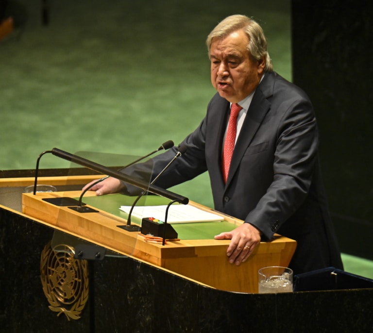 Antonio Guterres avisa de que "la humanidad ha abierto las puertas del infierno" con el cambio climático