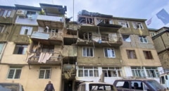 Un bombardeo de Azerbaiyán deja 25 muertos en Nagorno Karabaj