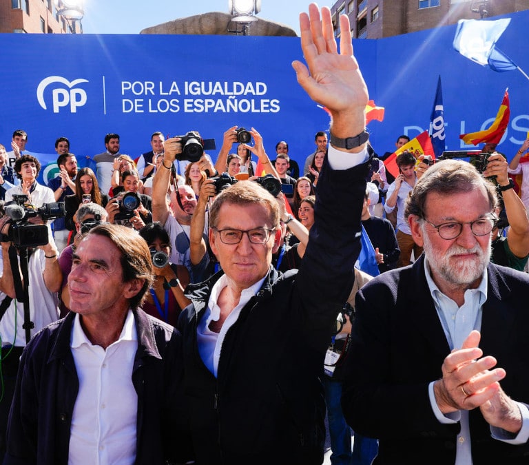 El PP se conjura contra la amnistía en un acto masivo en Madrid: "Es una enmienda a la totalidad a la democracia"