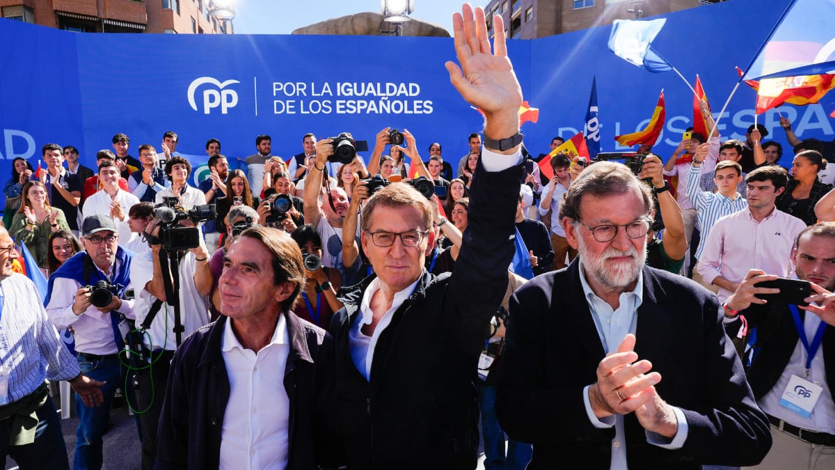 El PP se conjura contra la amnistía en un acto masivo en Madrid: "Es una enmienda a la totalidad a la democracia"