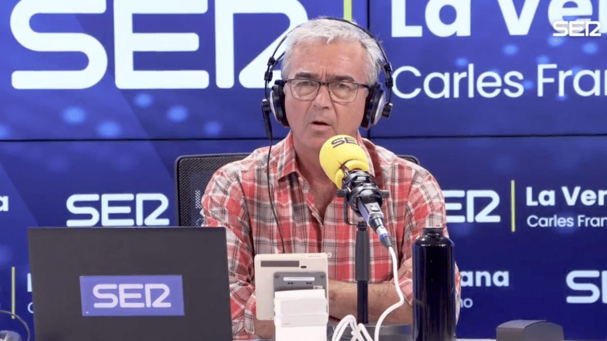 Carles Francino en el programa de Cadena Ser 'La Ventana'