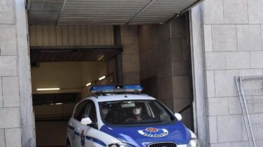 Dos jóvenes de 19 y 17 años investigados por enaltecimiento del terrorismo al portar una ikurriña con el lema 'Gora ETA Militarra'