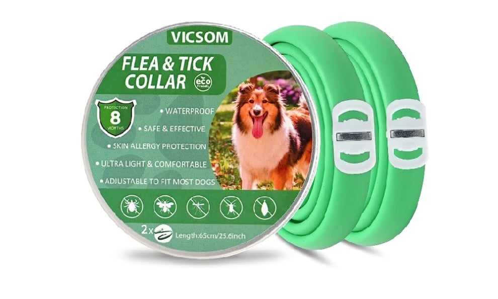 Collar antiparasitario para perros VICSOM