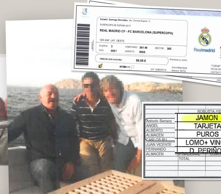 'Gordo' o 'Amoroso': los nombres para agasajar a guardias civiles por supuestos amaños de contratos