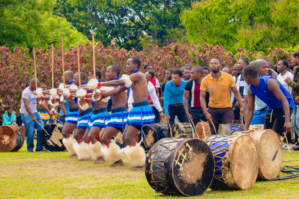 Una competición cultural en Manzini, ​​una ciudad de Esuatini, que es uno de los países que cambiaron su nombre como ahora quiere India