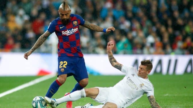 Arturo Vidal: «Contra el Real Madrid viví tantos robos...»