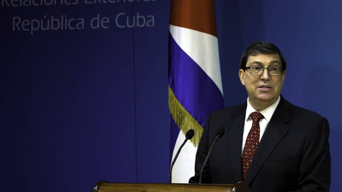 Bruno Rodríguez, ministro cubano de Exteriores