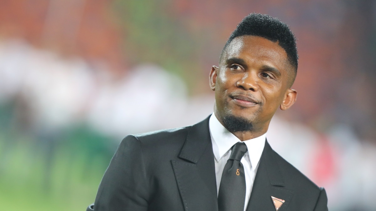 Samuel Eto’o, presidente de la Federación de Camerún (Fecafoot)