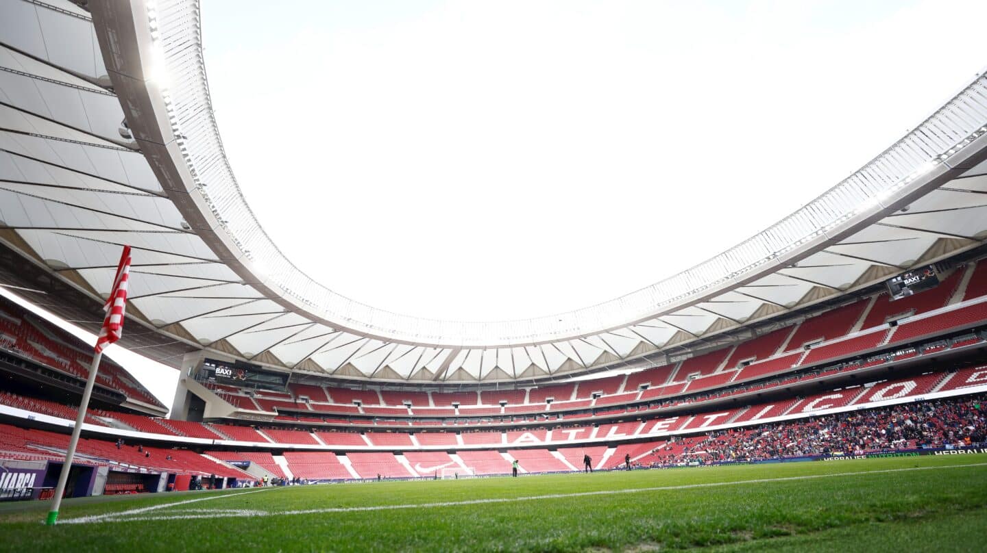 Vista general de Estadio Civitas Metropolitano en el Atlético de Madrid-Betis de la Liga F