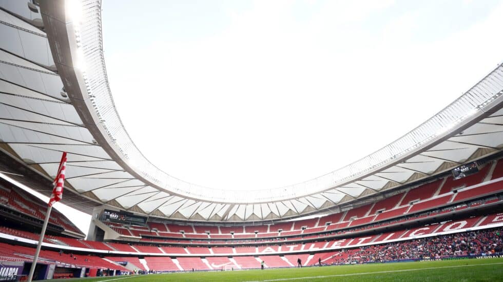 Vista general de Estadio Civitas Metropolitano en el Atlético de Madrid-Betis de la Liga F
