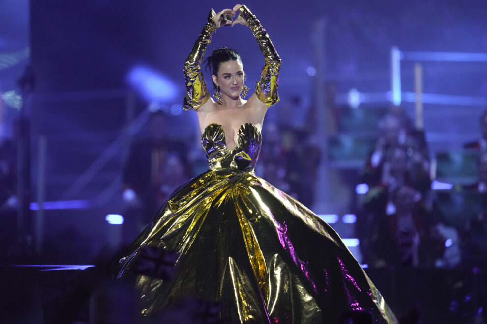 Katy Perry at the Windsor Concert for the Coronation of Charles III