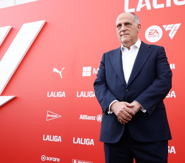 Tebas acusa a Real Madrid TV de ir contra el Fair Play Deportivo