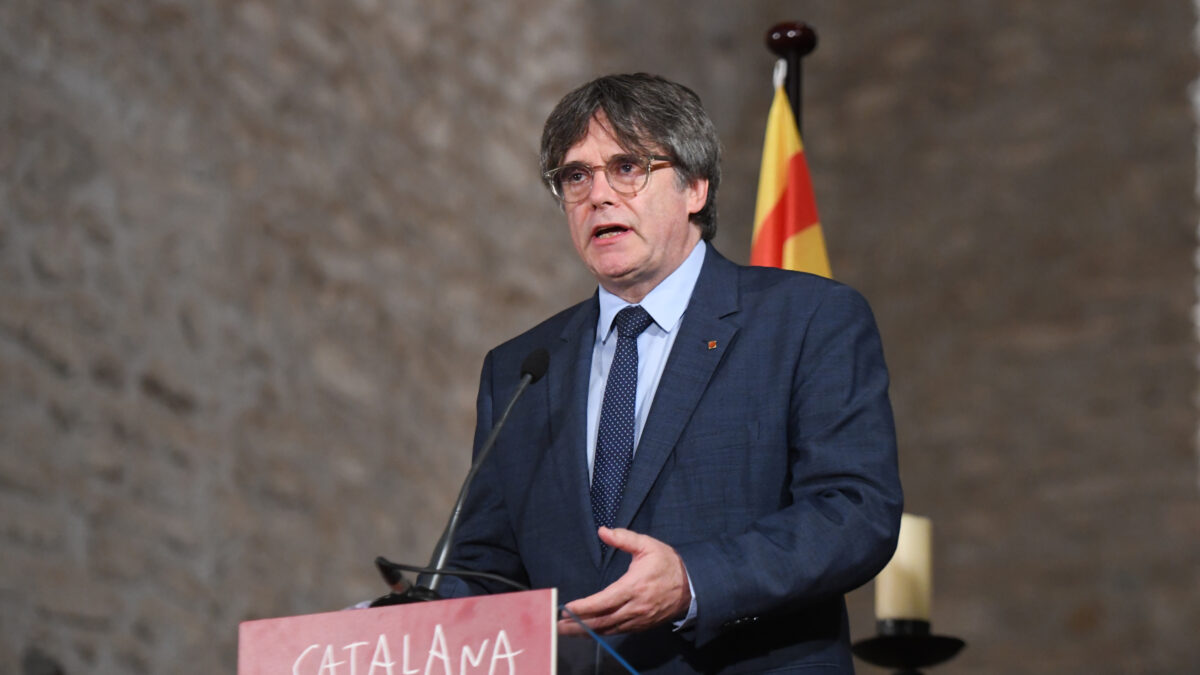 El expresidente de la Generalitat Carles Puigdemont