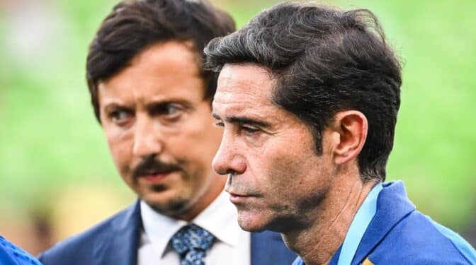 Marcelino se va del Olympique de Marsella ante la presión de los ultras